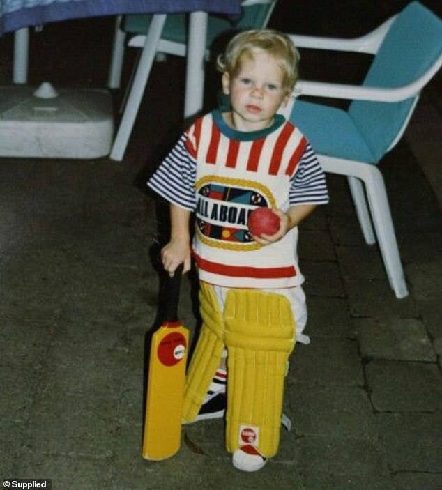 Even from a very young age, this student of the game took cricket very, very seriously