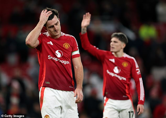 United have lost four in all competitions as their form has plummeted under Amorim