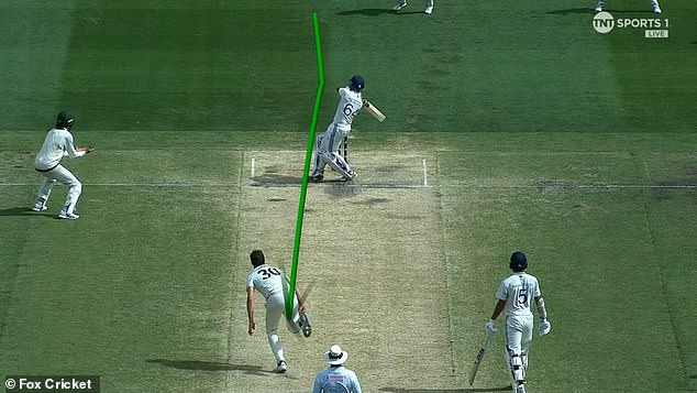 Further assessments revealed that Jaiswal had significantly changed the direction in which the ball was traveling