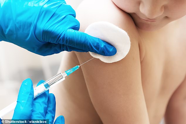 The staggering statistics come as vaccination rates fall across Australia (pictured)