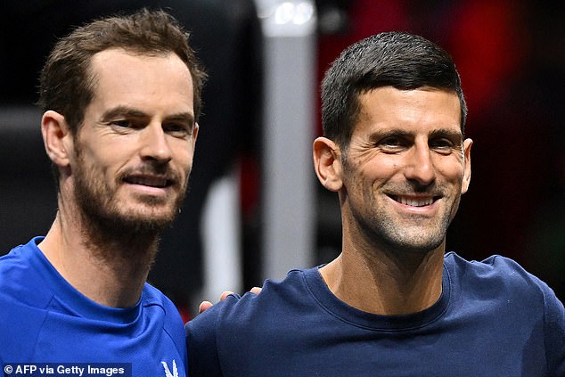 The pair were long-time rivals, but Murray retired from the sport over the summer