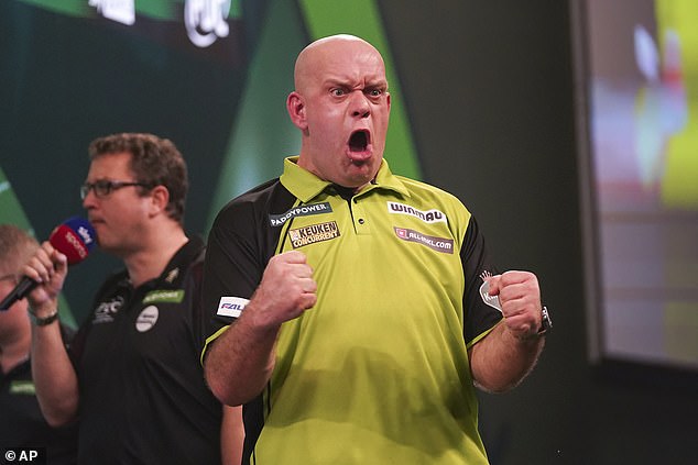 Dutchman Michael van Gerwen is currently ranked third in the world and has put in an impressive performance in the tournament so far