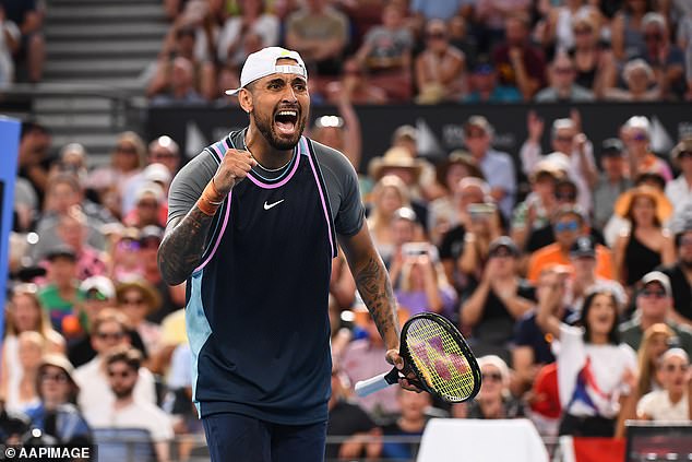 Kyrgios made his long-awaited return to the ATP Tour this week after a long injury break