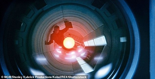 Like the HAL 9000 from 2001: A Space Odyssey (pictured), the onboard AI will monitor guests to predict their wishes