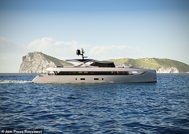 Rossinavi says the 43-metre superyacht, called the Solsea, will use its AI to make its journeys more environmentally friendly and comfortable