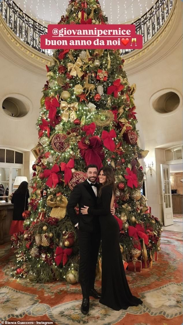 Giovanni and Bianca enjoyed a romantic evening at The Ritz Hotel