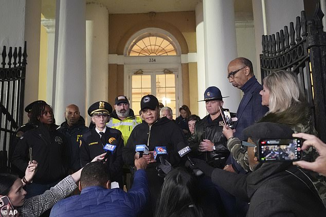 New Orleans Mayor LaToya Cantrell said she had spoken to the White House about what she described as a 'terrorist attack'