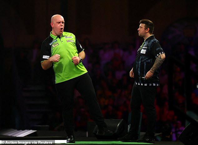 Mvg will face another man from Newcastle in the semi-finals on Thursday: Chris Dobey