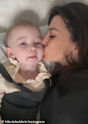 She posted a sweet video on Wednesday with her two-year-old daughter Ilaria, in which the accent can be heard