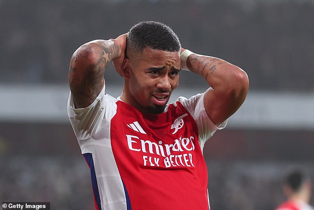 The Arsenal icon also suggested that Gabriel Jesus, who has scored five goals in two, is not good enough