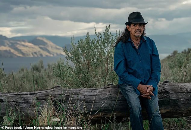 Jose Hernandez, from Canada, was a lifelong atheist before his near-death experience in 2000. Now about 70 years old, Mr. Hernandez, pictured here, said: 'Everything I believe was destroyed when I died'