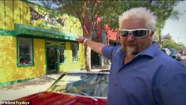 Guy Fieri's 'Guy's All-American Road Trip' had a production assistance deal