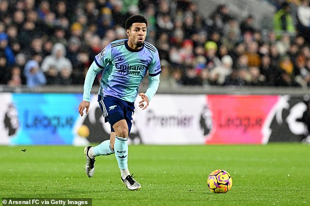 In his first Premier League start, Ethan Nwaneri was partially involved in both of Arsenal's second-half goals