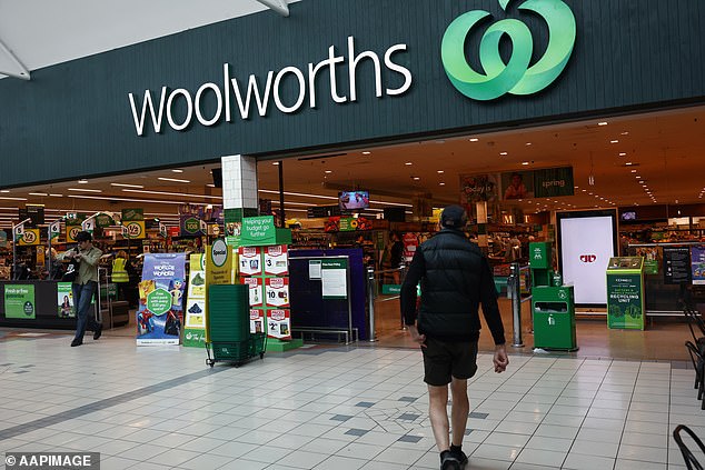 She added that companies, such as Woolworths (pictured), should not have the authority to dictate how ordinary Australians should think and feel about the National Day.