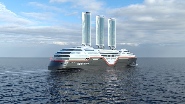 Hurtigruten, which has been organizing trips along the Norwegian coast for 130 years, is developing what may be the world's most energy-efficient ship in its class