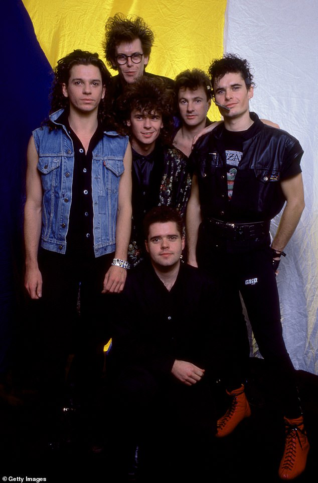 The song is taken from the band's seminal 1987 album Kick and reached number seven in the US Billboard chart and number 24 in the UK Singles Chart. In the photo: INXS in 1985