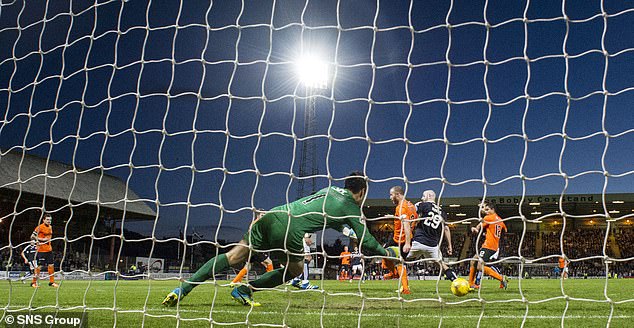 Craig Wighton scores a dramatic last-minute goal to send United to relegation in 2016