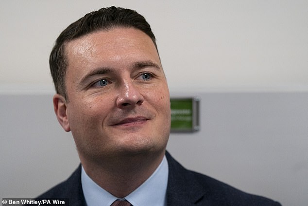 Health Secretary Wes Streeting meets staff during a visit to the London Ambulance Service headquarters in south London