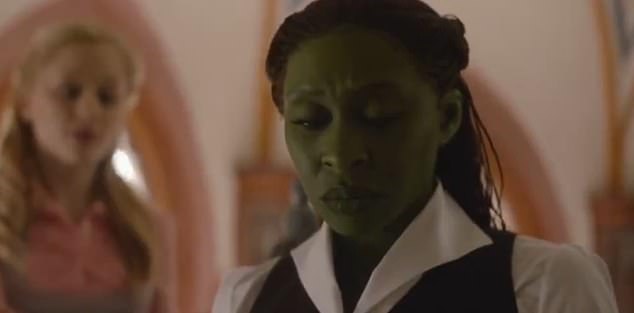 One of the deleted scenes has since surfaced online (via @GlindasUplan d) - titled Elphaba's Promise - featuring Glinda (Ariana Grande) and Elphaba (Cynthia Erivo)