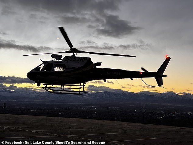 Helicopters and drones scoured the area for days, but the harsh weather conditions posed a huge obstacle