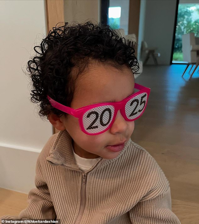 Tatum welcomed the new year wearing rose-colored glasses with 