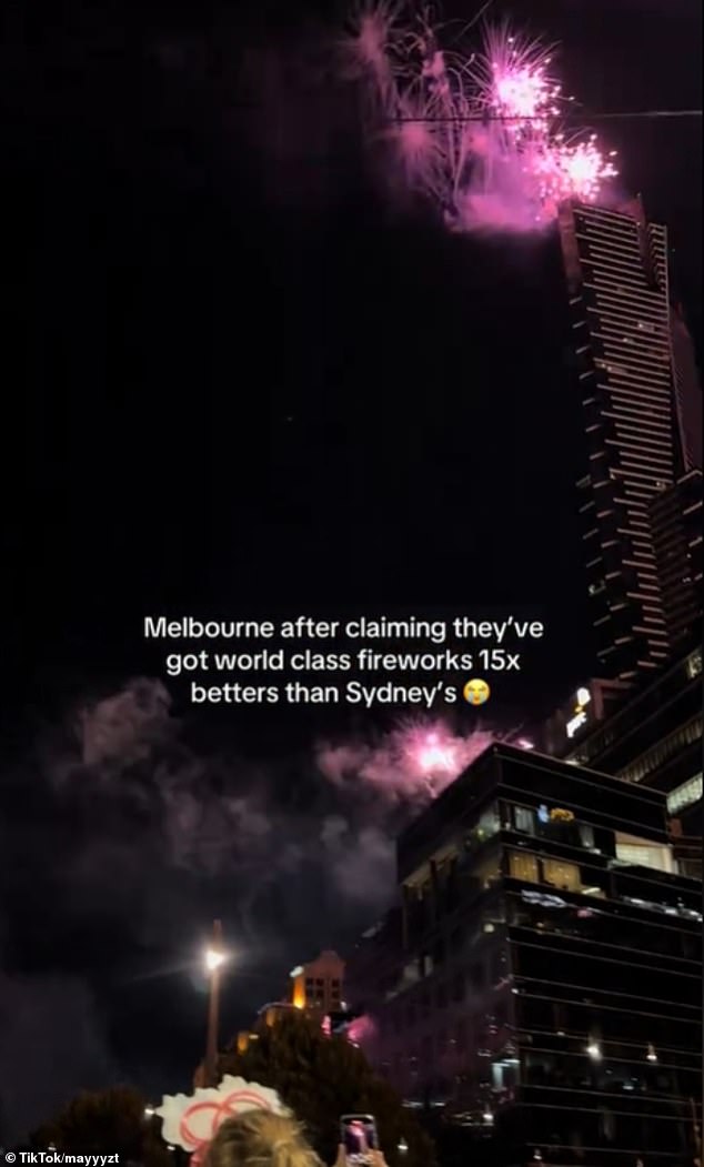 Others mocked people who claimed Melbourne's fireworks were better than Sydney's