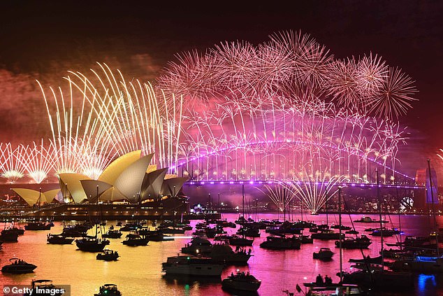 Many argued that Melbourne's New Year's Eve fireworks paled in comparison to the 12-minute fireworks show on Sydney's iconic harbor