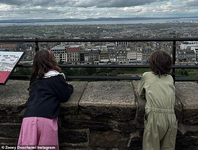 He also shared that Zooey's children - Elsie, nine, and Charlie, seven - had a chance to help when he popped the big question