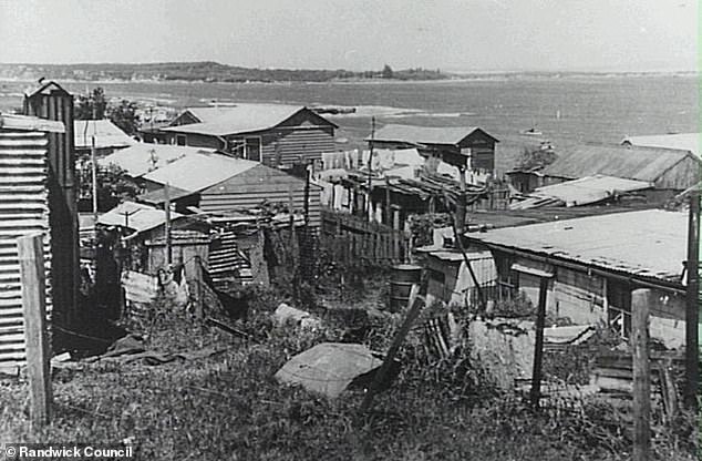 Younger Australians are truly worse off now than they were during the Great Depression - at least when it comes to housing affordability - with ever-increasing levels of immigration robbing future generations of an economic future (pictured is La Perouse in Sydney's south-east during the Great Depression)