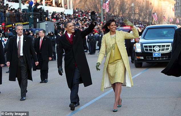 The dress would have cost thousands, but the gloves probably less than $100.