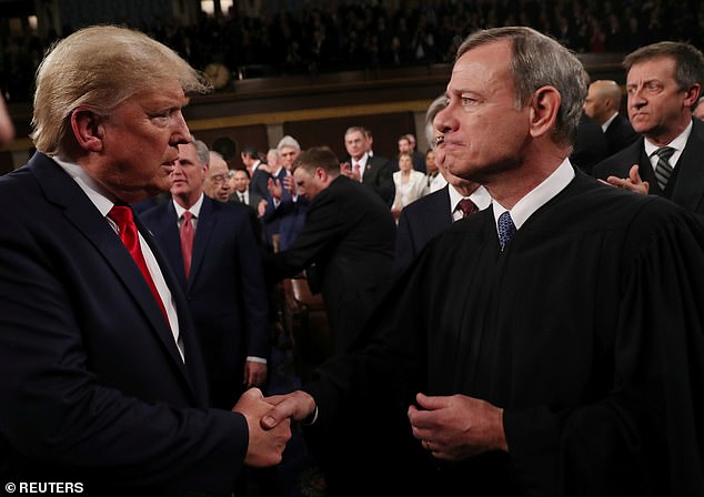 Roberts and Trump previously clashed in 2018, when the chief justice reprimanded the then-president for denouncing a judge who rejected his migrant asylum policy as an 