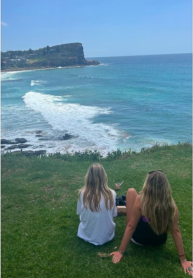 Teenager Elani has shared special moments on the freshwater cliff, near her parental home