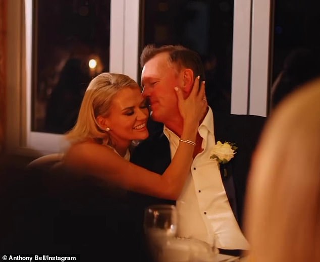 The happy couple kept the details of their no-fee wedding private until Thursday, when Anthony shared a beautiful video of the occasion on Instagram.