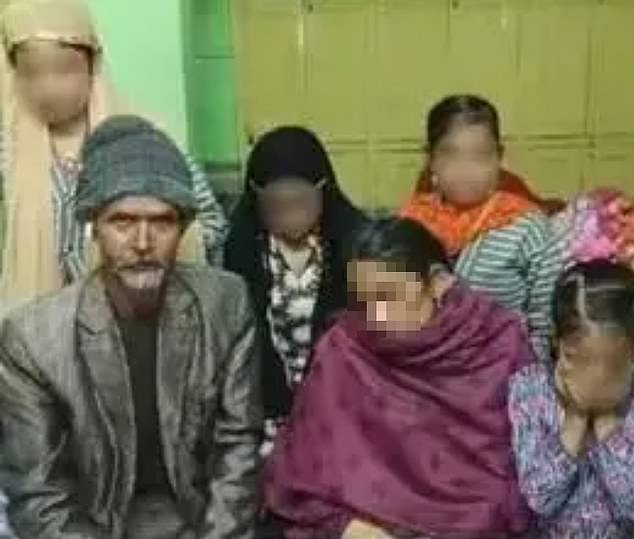 Photos of the family, including father Badar, who is still on the run, are circulating in the Indian media