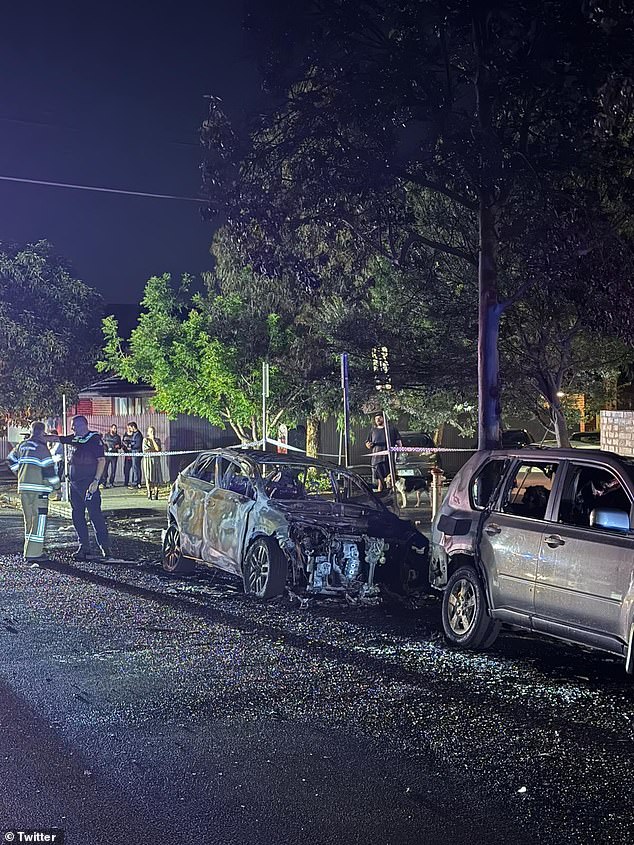 1735817853 507 Horror moment a car EXPLODES on a residential street in