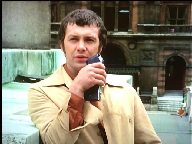 Lewis Collins used a walkie-talkie in the 1970s TV series The Professionals