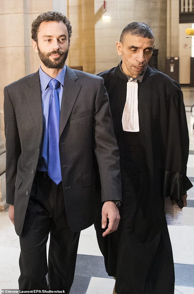 Alec Jr. came under fire in 2016 when he was involved in a tax evasion lawsuit with his uncle Guy Wildenstein (pictured together in court)