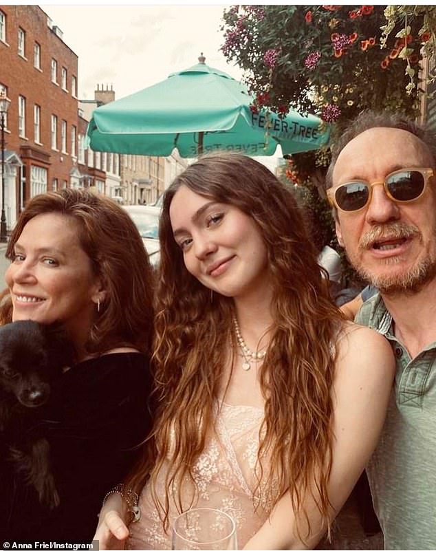 Anna shares Gracie with Harry Potter star David Thewlis. The couple married in 2001 before ending their relationship in 2010