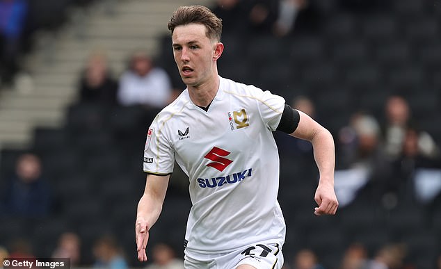 Magpies youngster Joe White has scored three goals in his last four games on loan at MK Dons