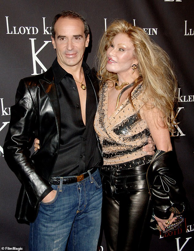 In 2003, Jocelyn found love again with a fashion designer more than twenty years her junior, Lloyd Klein (pictured with Jocelyn in 2006).