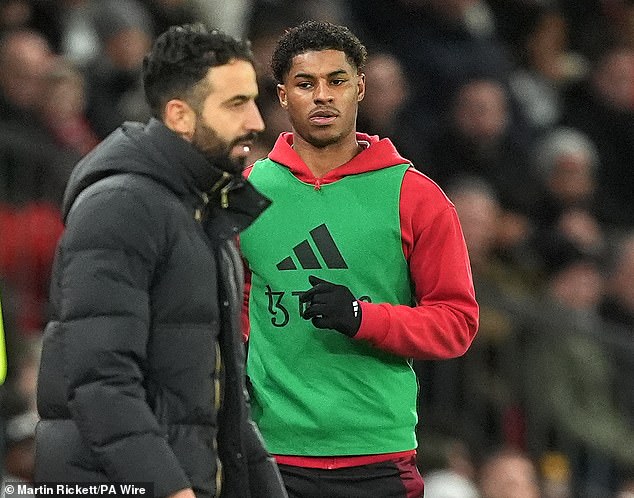 The 27-year-old Rashford was dropped from four matchday squads by new manager Ruben Amorim