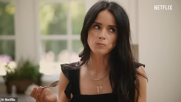 Meghan's longtime friend and Suits co-star Abigail Spencer appears in the series eating one of the Duchess's recipes