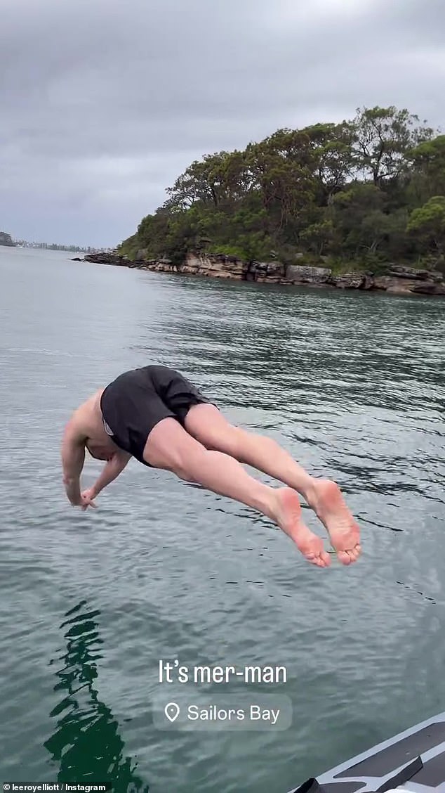 Meanwhile, Lee is enjoying a much quieter festive season in Sydney. On Thursday, he shared a series of videos on Instagram showing him having fun with friends in Sailors Bay on the city's northeast coast.