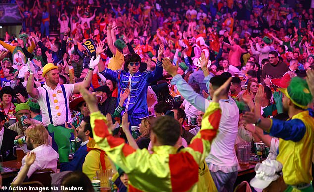 A typically raucous Alexandra Palace enjoyed the celebrations as teenage Littler reached his second final in a row