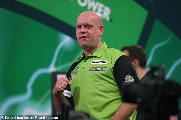 The pre-tournament favorite will face Dutch maestro Michael van Gerwen on Friday evening