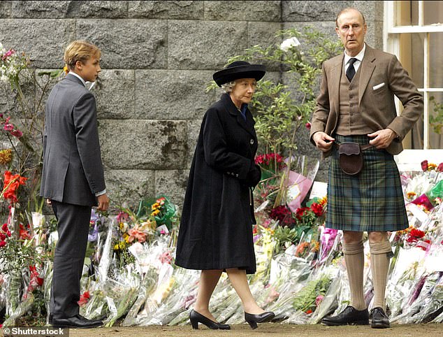 The castle was also used as a filming location for the 2006 film The Queen, in which Helen Mirren played the Monarch (seen). It was used for Balmoral scenes