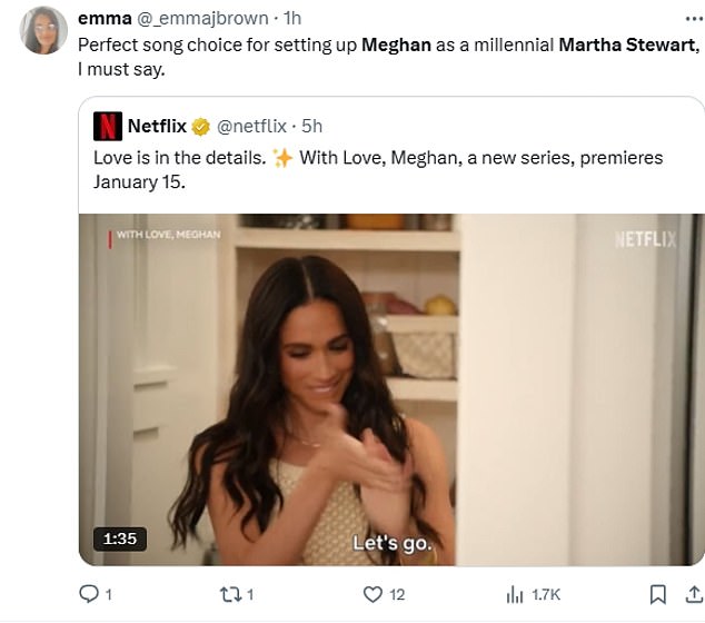 1735868375 329 Meghan Markles new domestic goddess Netflix trailer has many sharing