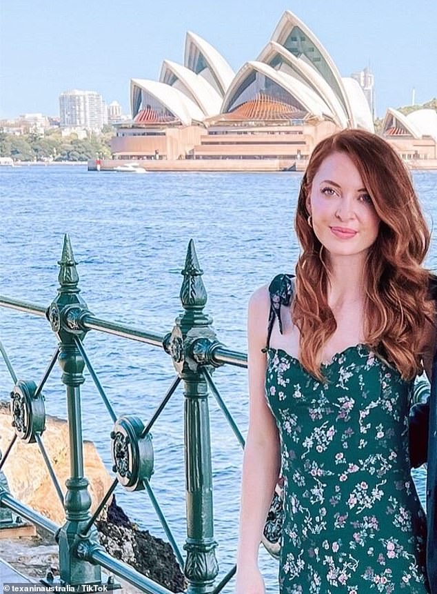 The 34-year-old has lived in Australia for more than four years after moving from Texas