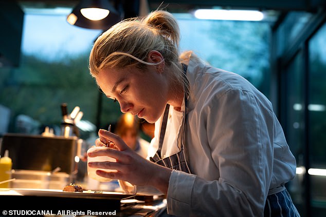 Florence Pugh as Almut Bruhl. It seemed a bit manipulative to make the character a top chef