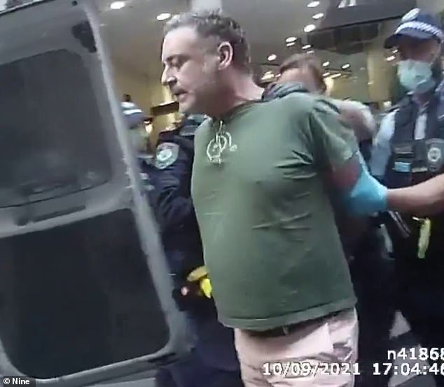 O'Keefe will appear in Waverley Local Court in Sydney's eastern suburbs later this month after being charged for a second time with driving with an illegal drug in his system. Above, O'Keefe is seen during a previous arrest